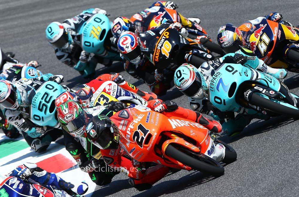 La carrera de Moto3 de Mugello en fotos