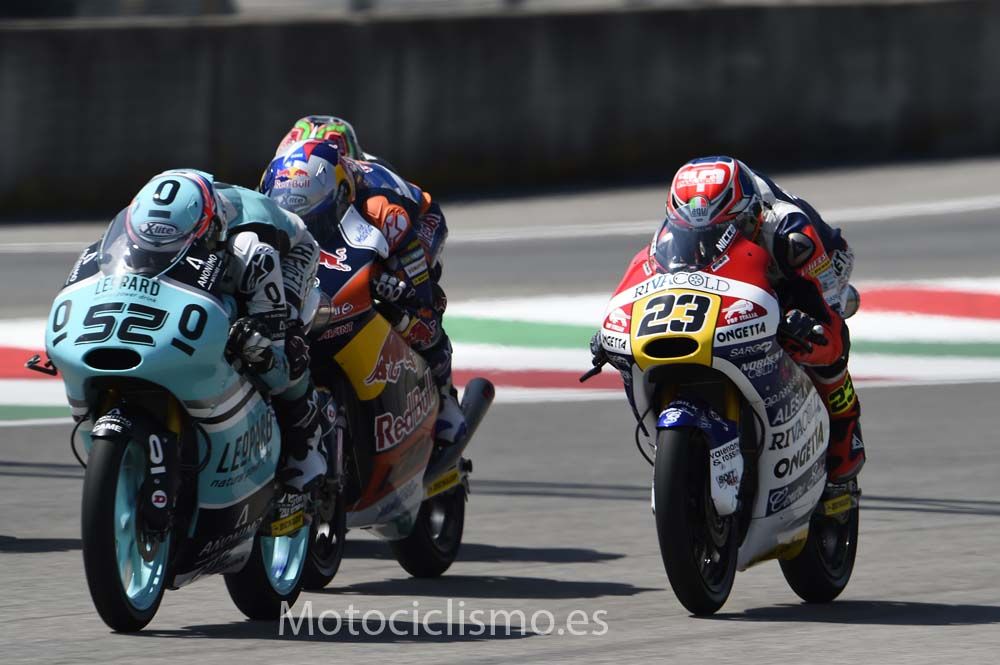 La carrera de Moto3 de Mugello en fotos