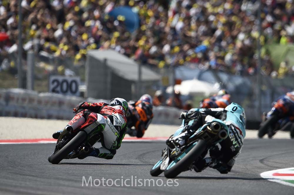 La carrera de Moto3 de Mugello en fotos