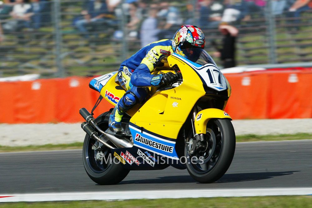 Motos de 500 y MotoGP sin patrocinador