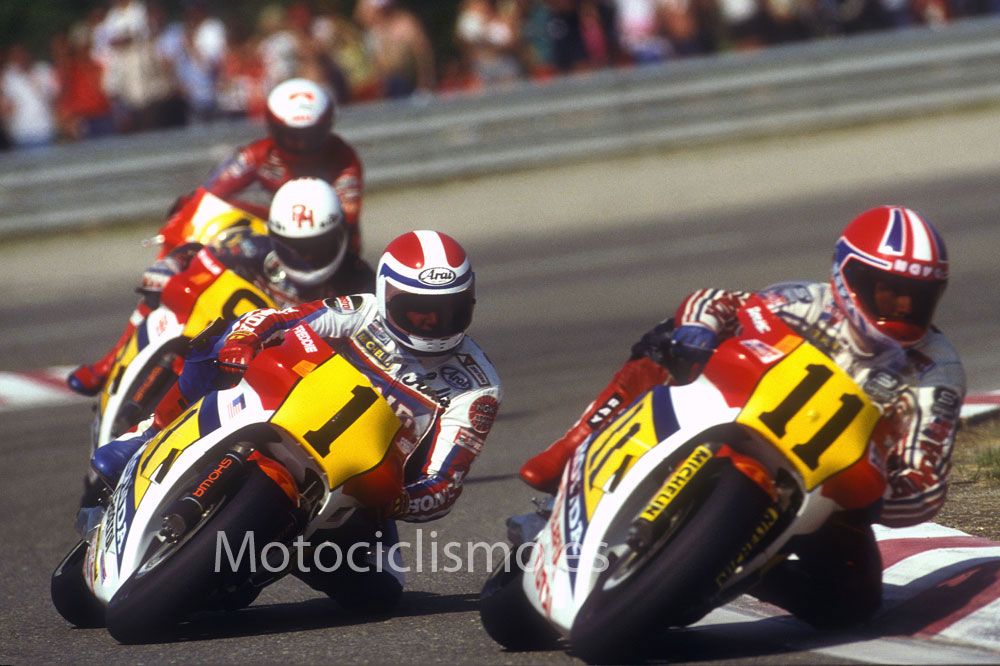 Motos de 500 y MotoGP sin patrocinador