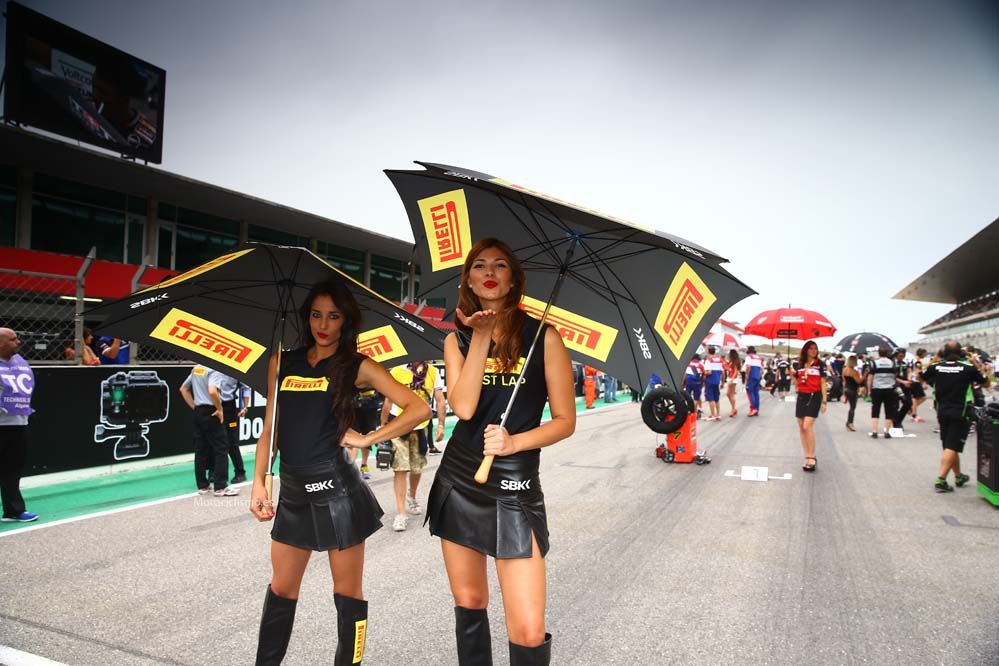 Las chicas de las SBK en Portimao