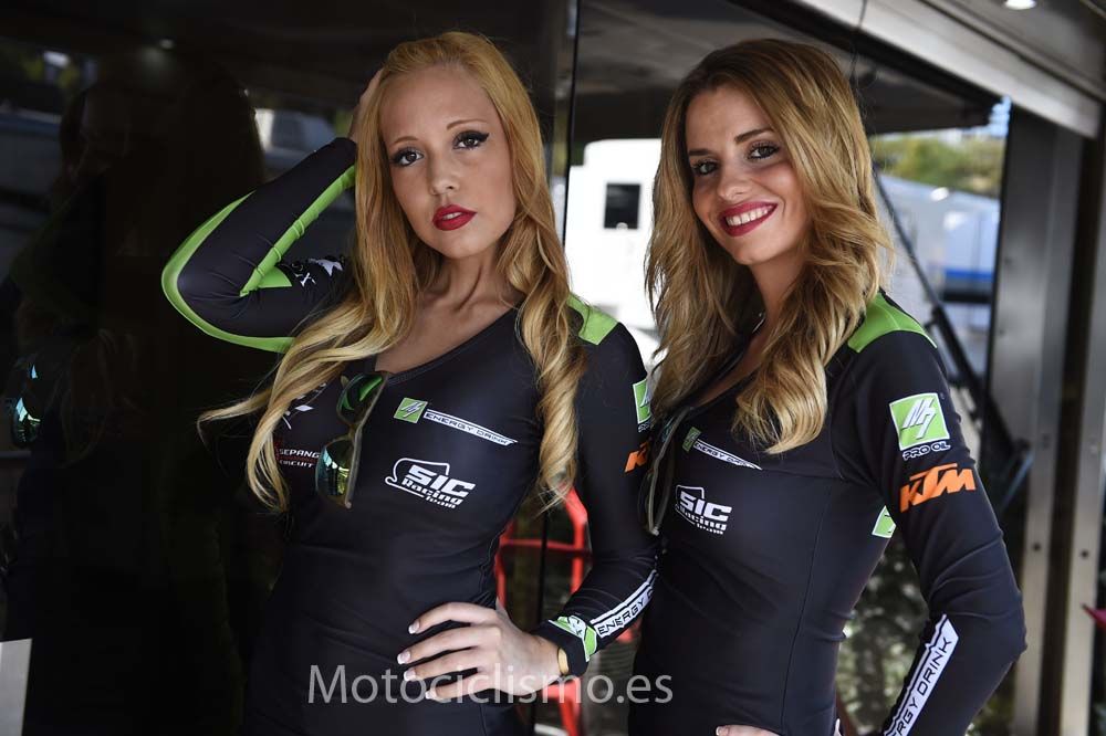 Las chicas del GP de Cataluña