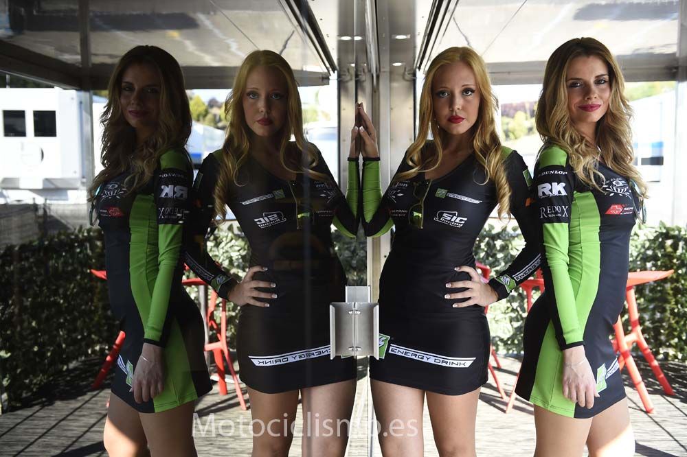 Las chicas del GP de Cataluña