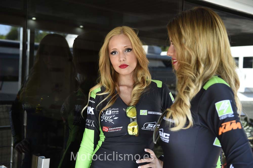 Las chicas del GP de Cataluña