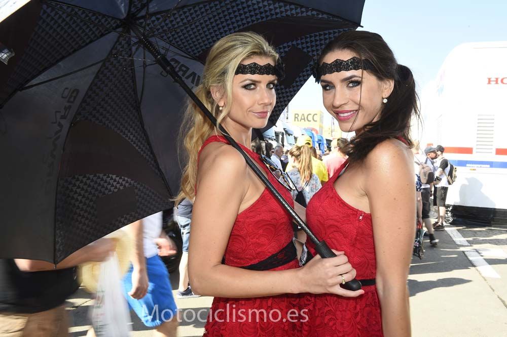 Las chicas del GP de Cataluña
