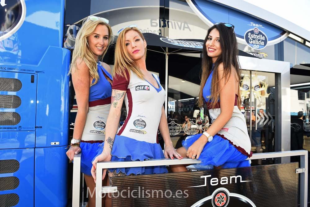 Las chicas del GP de Cataluña