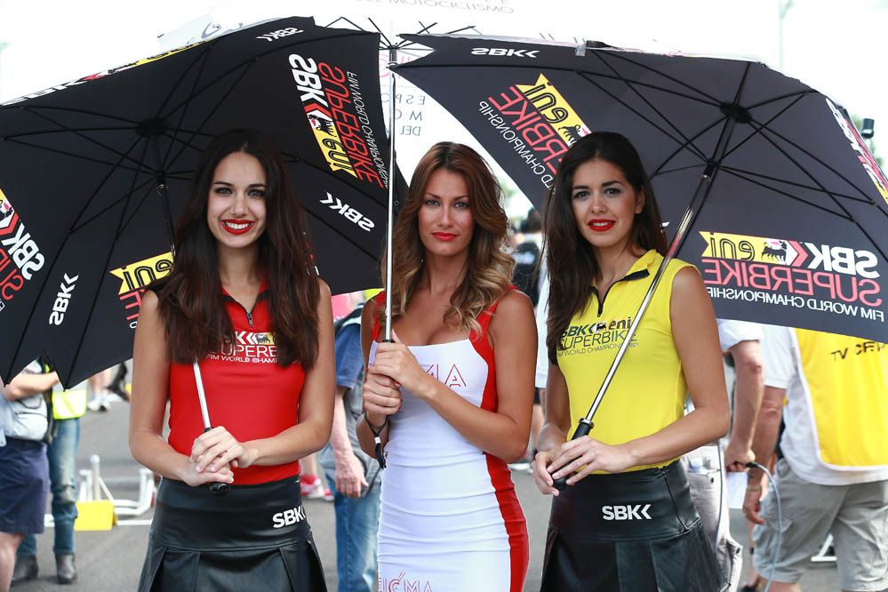 Las chicas de SBK en Misano