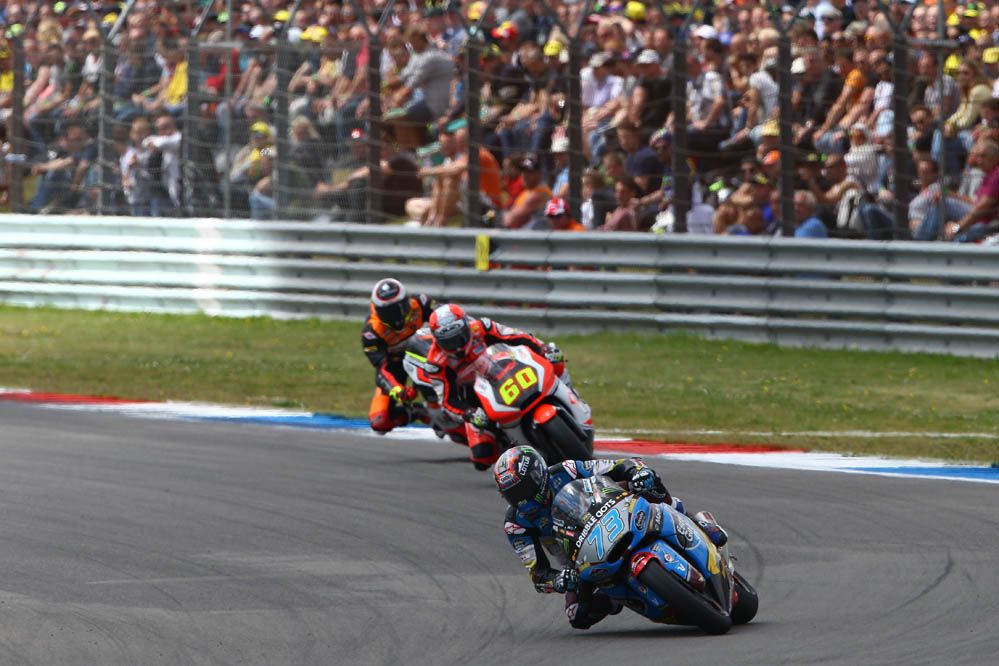 La carrera de Moto2 del GP de Holanda en imágenes