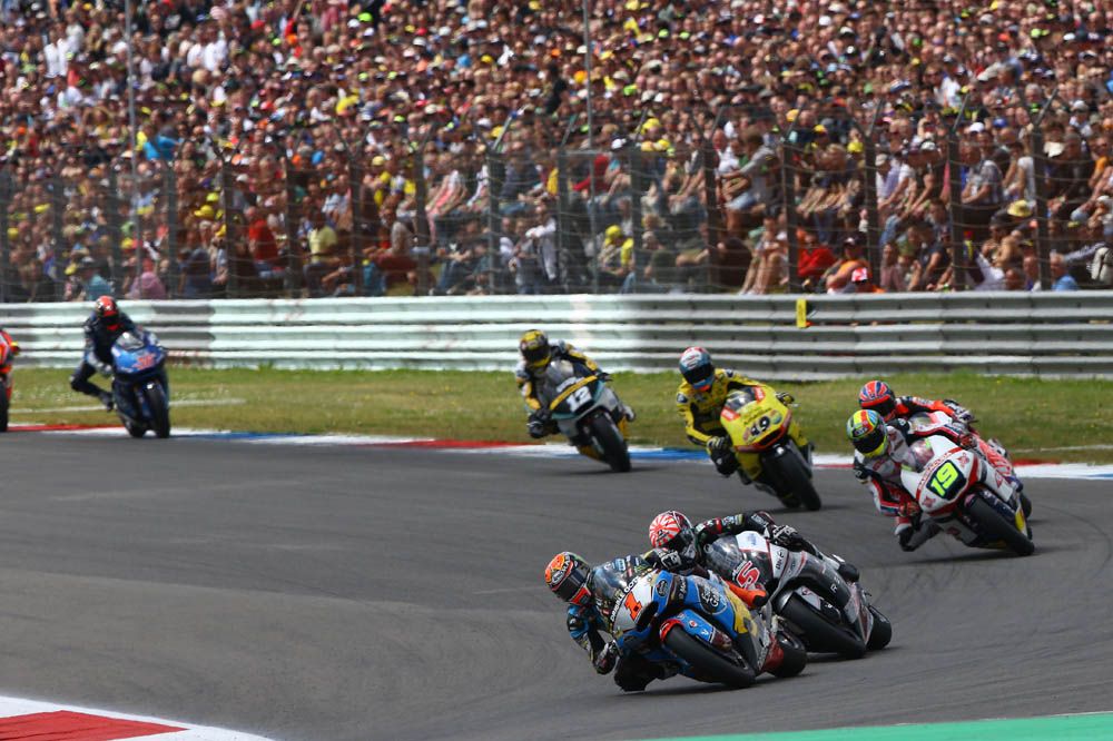 La carrera de Moto2 del GP de Holanda en imágenes