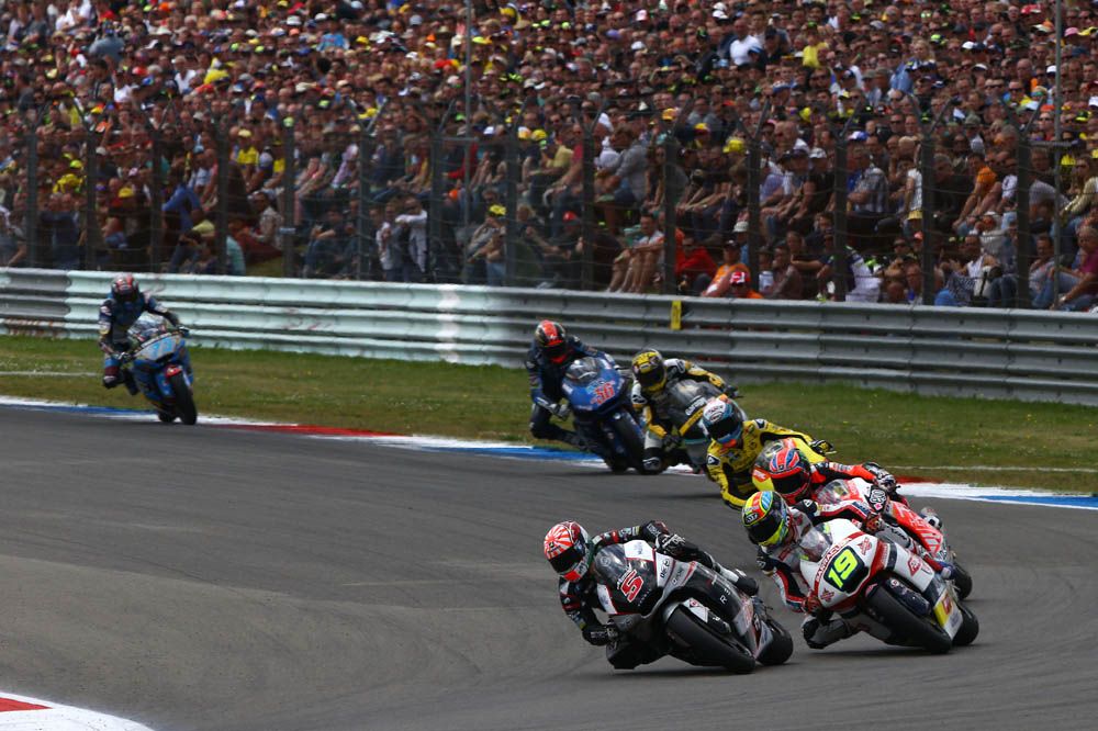 La carrera de Moto2 del GP de Holanda en imágenes