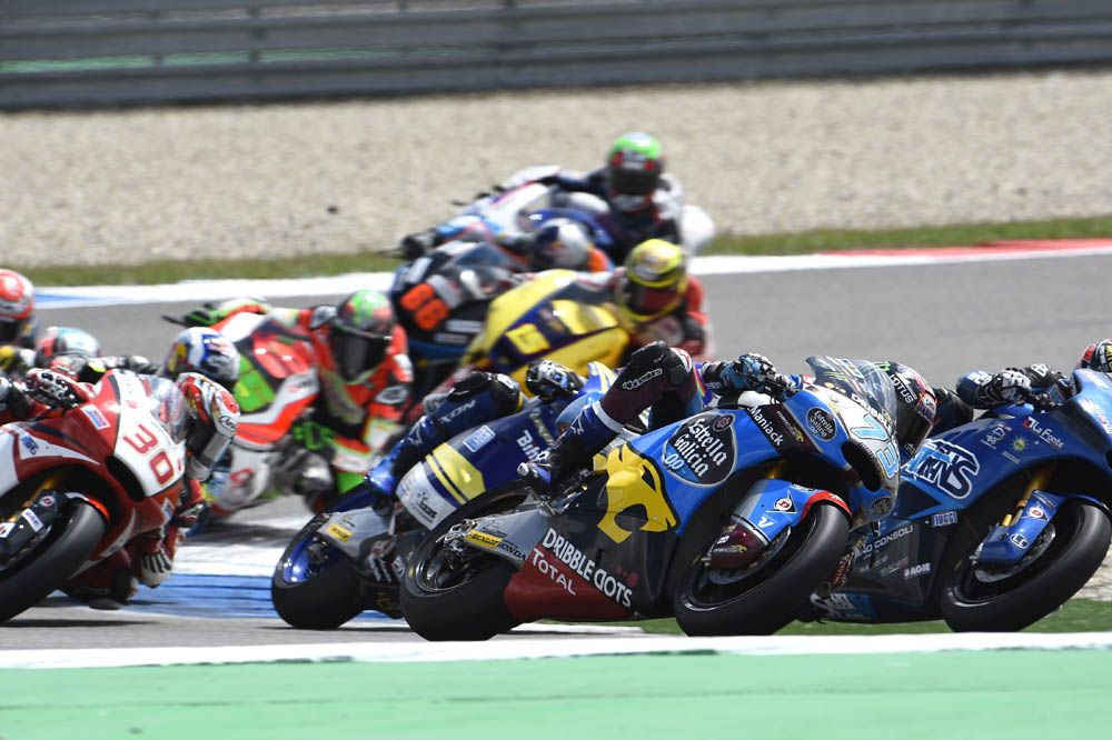 La carrera de Moto2 del GP de Holanda en imágenes