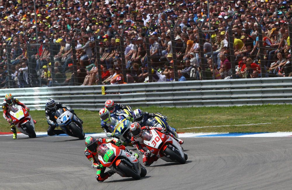 La carrera de Moto2 del GP de Holanda en imágenes