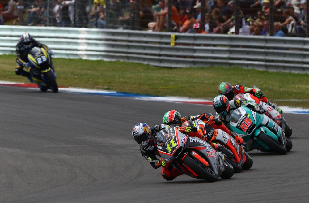 La carrera de Moto2 del GP de Holanda en imágenes