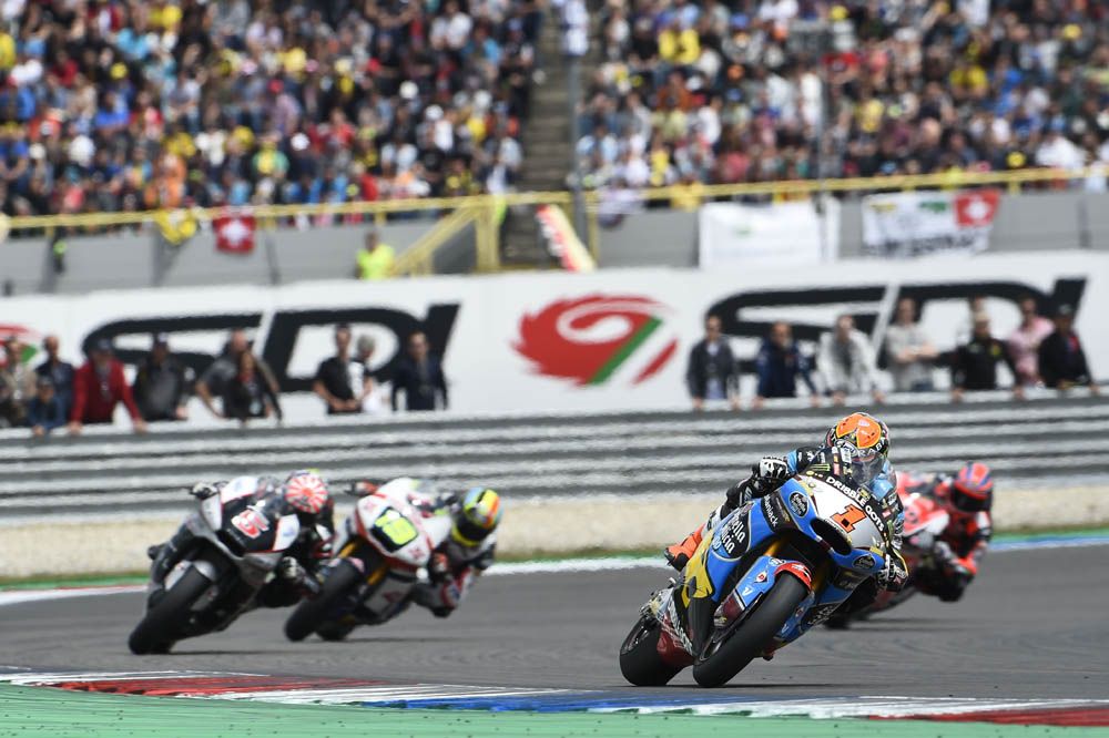 La carrera de Moto2 del GP de Holanda en imágenes