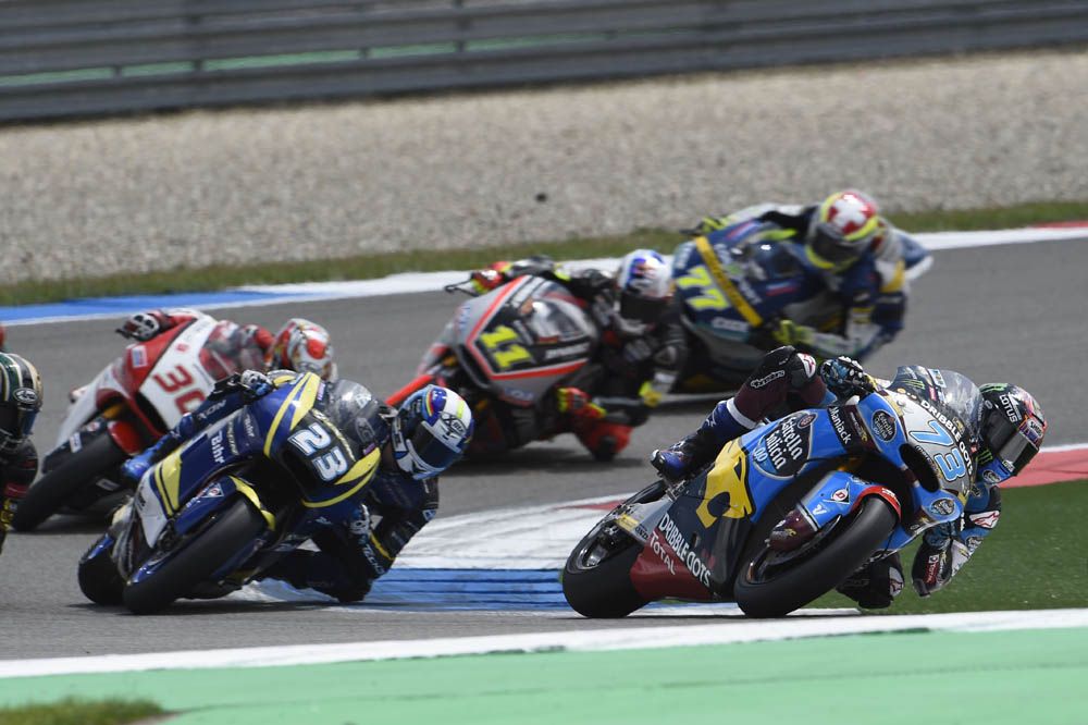 La carrera de Moto2 del GP de Holanda en imágenes