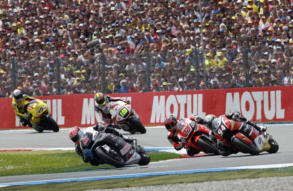La carrera de Moto2 del GP de Holanda en imágenes