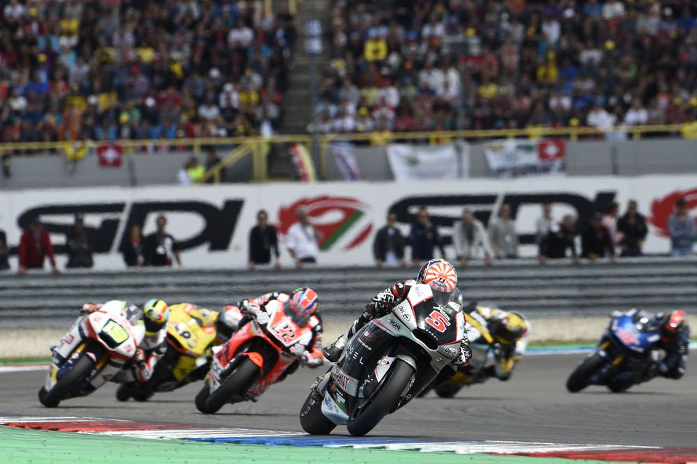 La carrera de Moto2 del GP de Holanda en imágenes