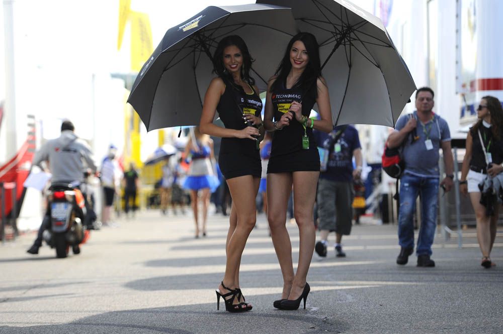 Las chicas del Gran Premio de Alemania