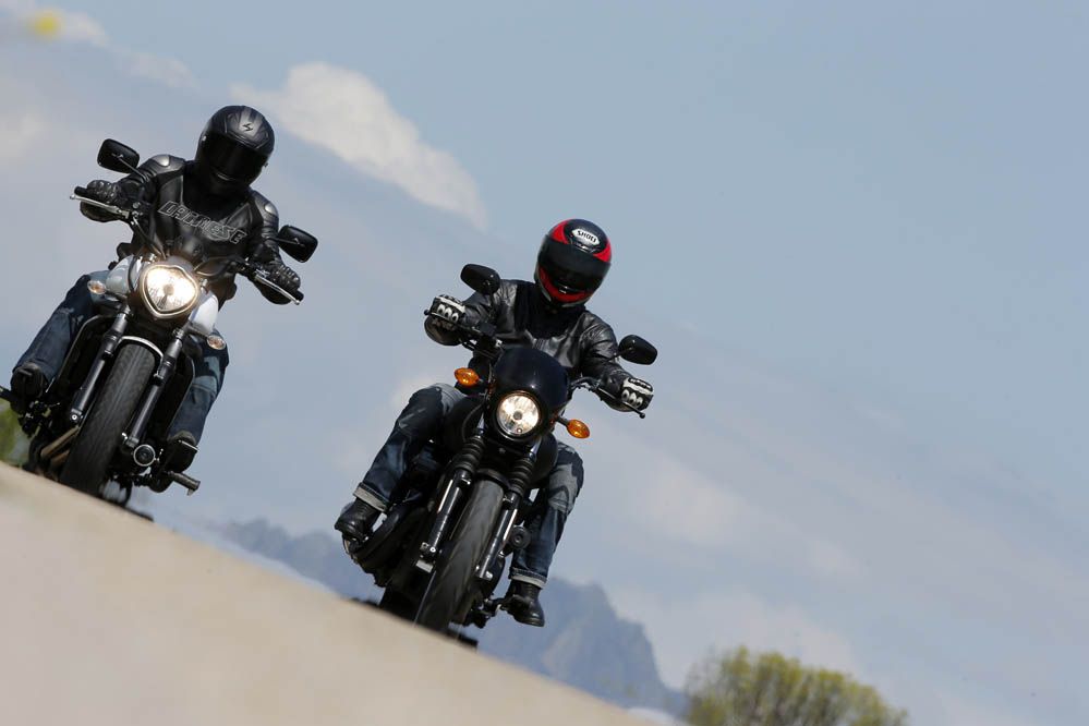 Comparativa Custom: Harley Davidson Street 750-Kawasaki Vulcan S