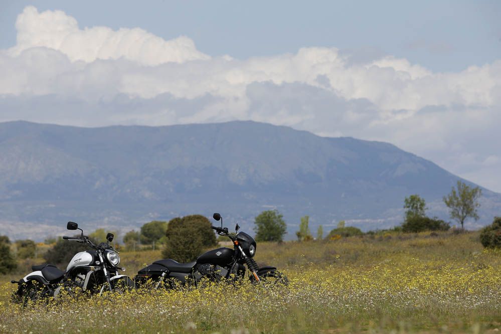 Comparativa Custom: Harley Davidson Street 750-Kawasaki Vulcan S