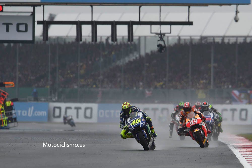 La carrera de MotoGP del GP de Gran Bretaña en imágenes