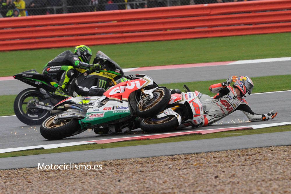 La carrera de MotoGP del GP de Gran Bretaña en imágenes