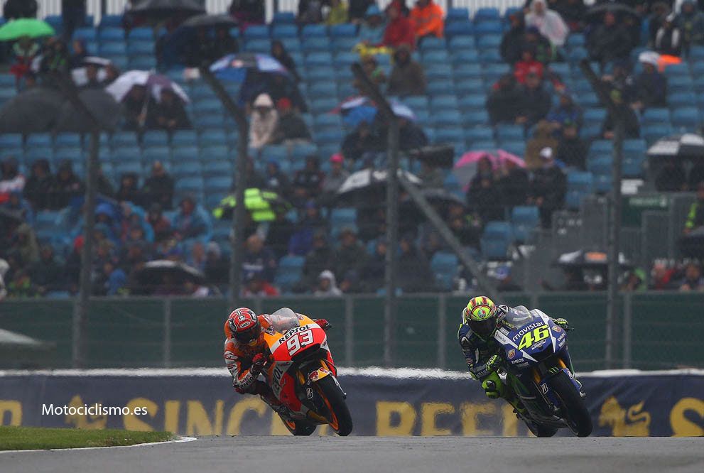 La carrera de MotoGP del GP de Gran Bretaña en imágenes