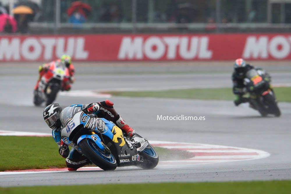 La carrera de MotoGP del GP de Gran Bretaña en imágenes