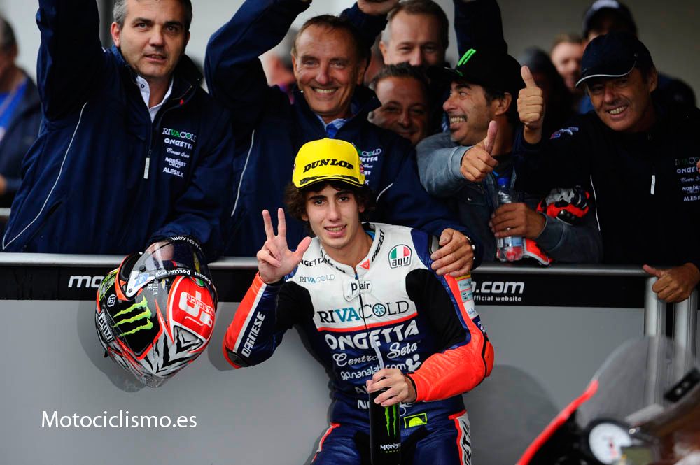 La carrera de Moto3 en Silverstone en imágenes