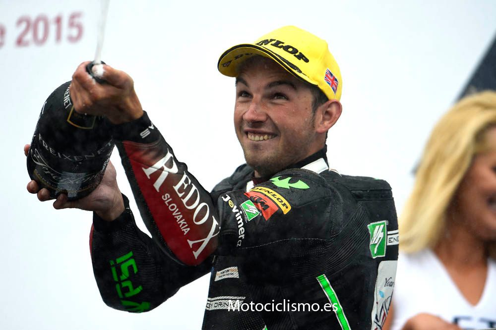 La carrera de Moto3 en Silverstone en imágenes
