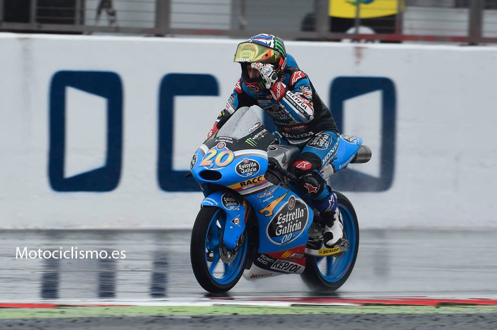 La carrera de Moto3 en Silverstone en imágenes