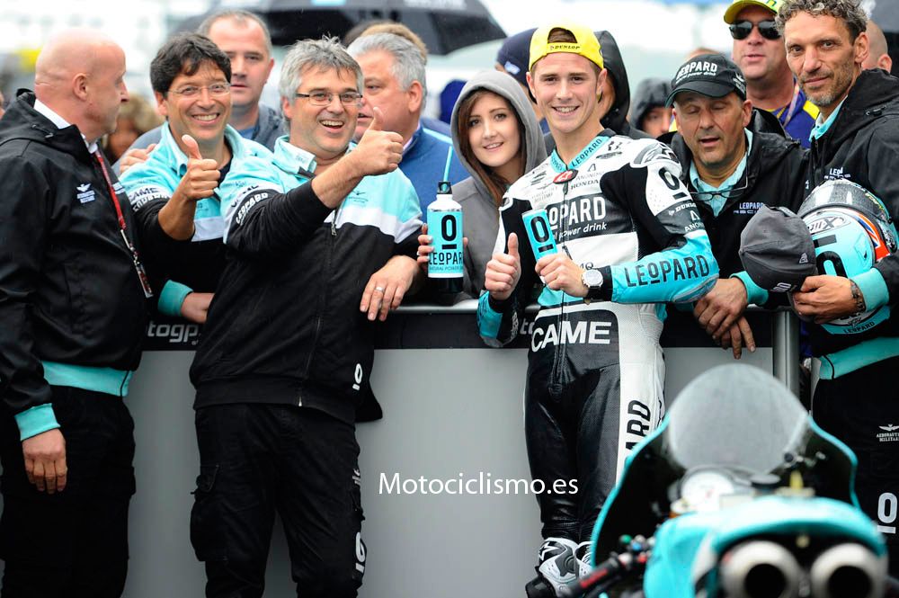 La carrera de Moto3 en Silverstone en imágenes