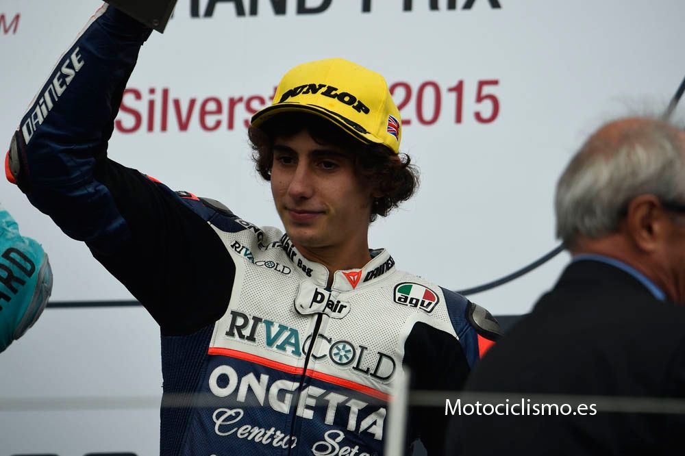 La carrera de Moto3 en Silverstone en imágenes