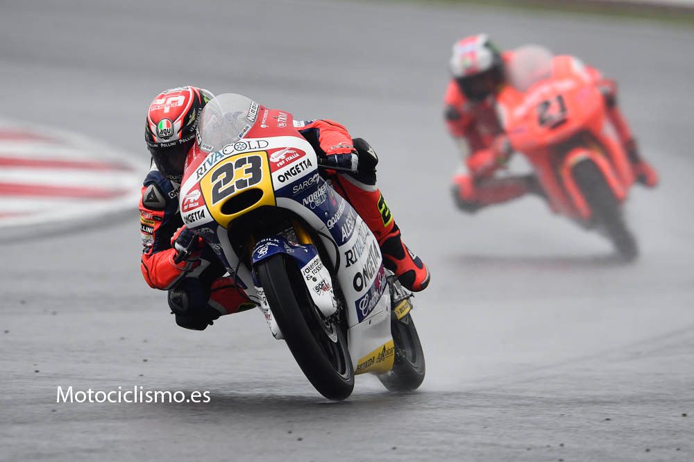 La carrera de Moto3 en Silverstone en imágenes