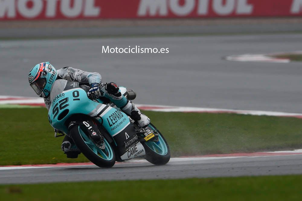 La carrera de Moto3 en Silverstone en imágenes