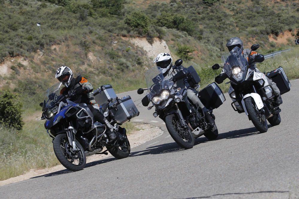 Comparativa: BMW R 1200 GS Adventure, KTM 1290 Superadventure, Triumph Tiger Explorer XC