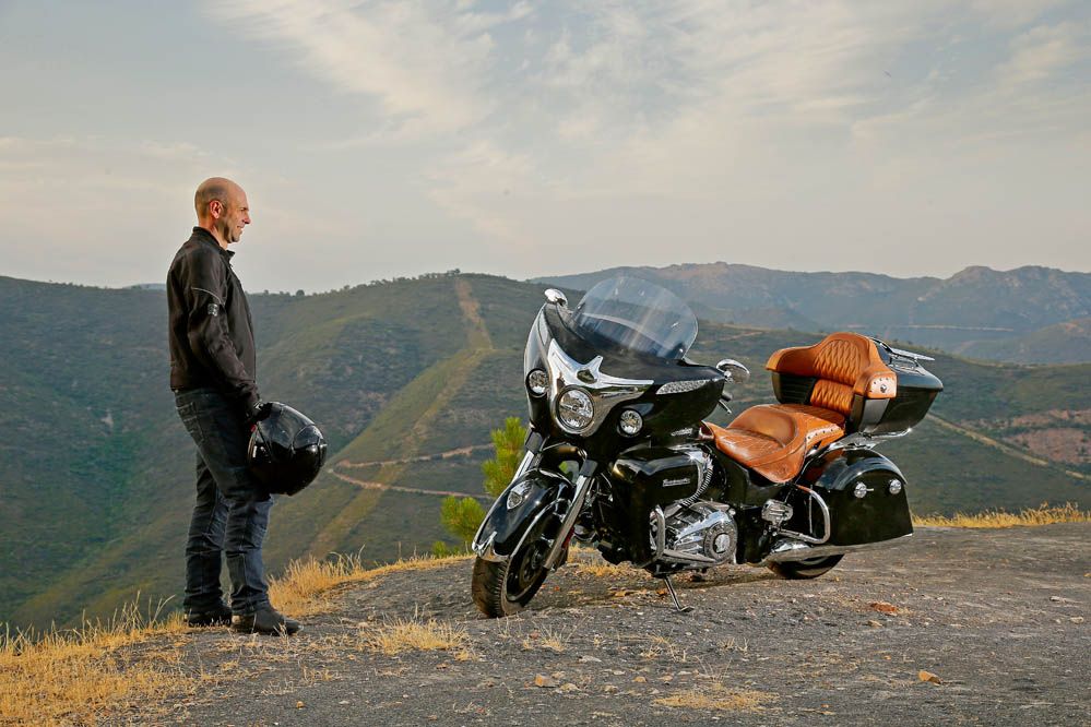Prueba de la Indian Roadmaster. Galería