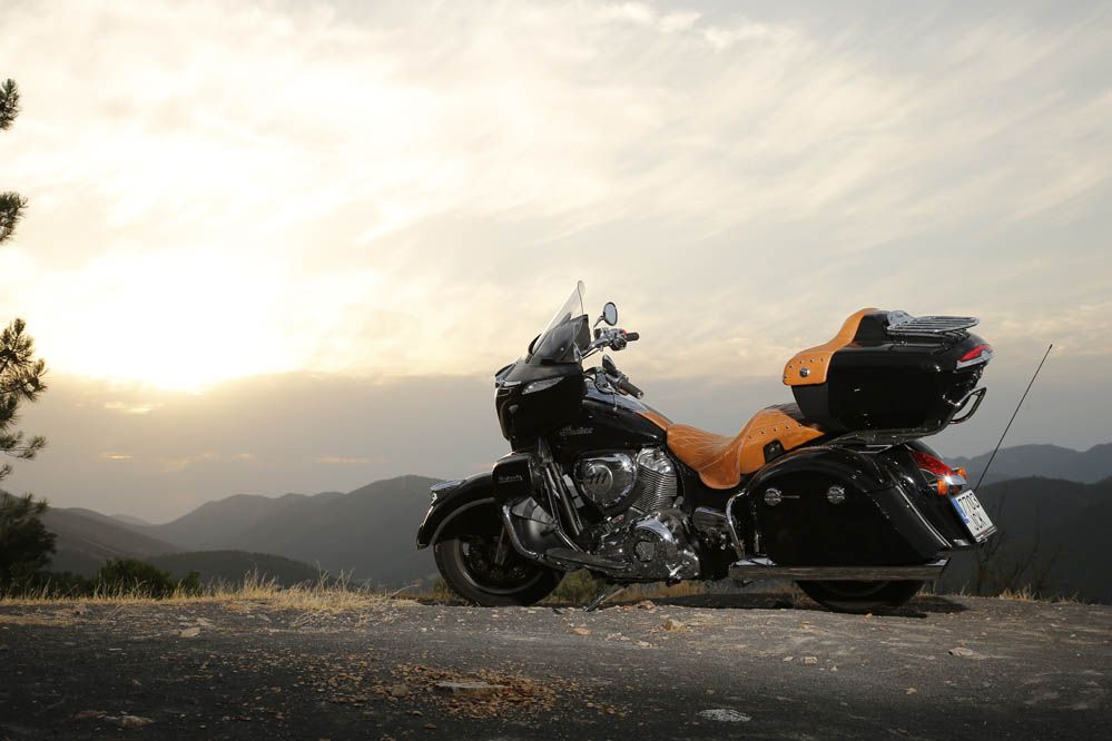 Prueba de la Indian Roadmaster. Galería