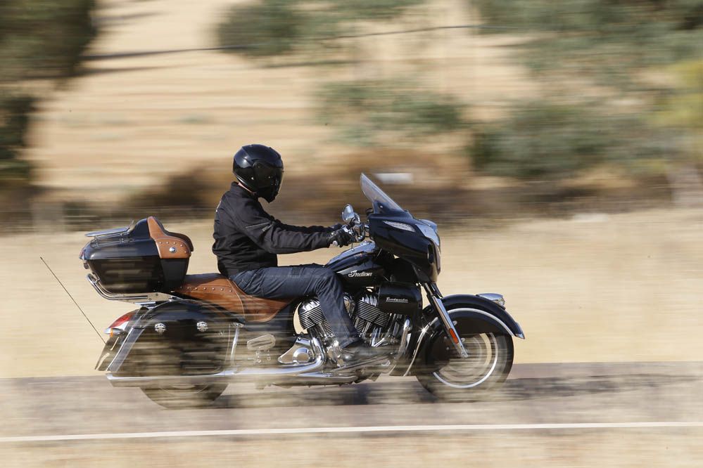 Prueba de la Indian Roadmaster. Galería