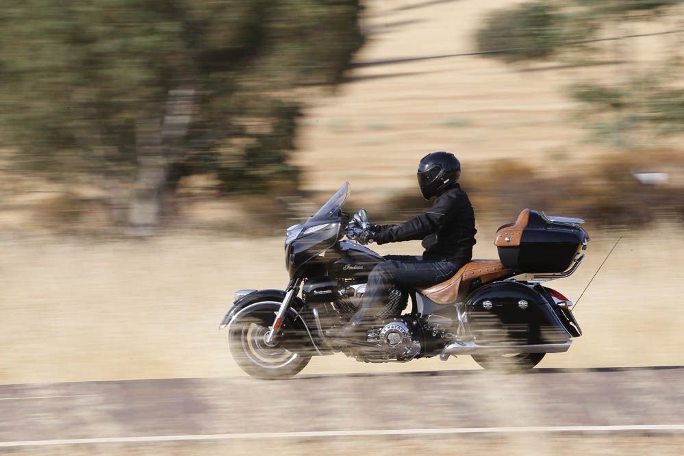 Prueba de la Indian Roadmaster. Galería