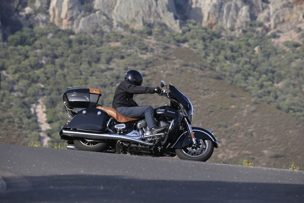 Prueba de la Indian Roadmaster. Galería