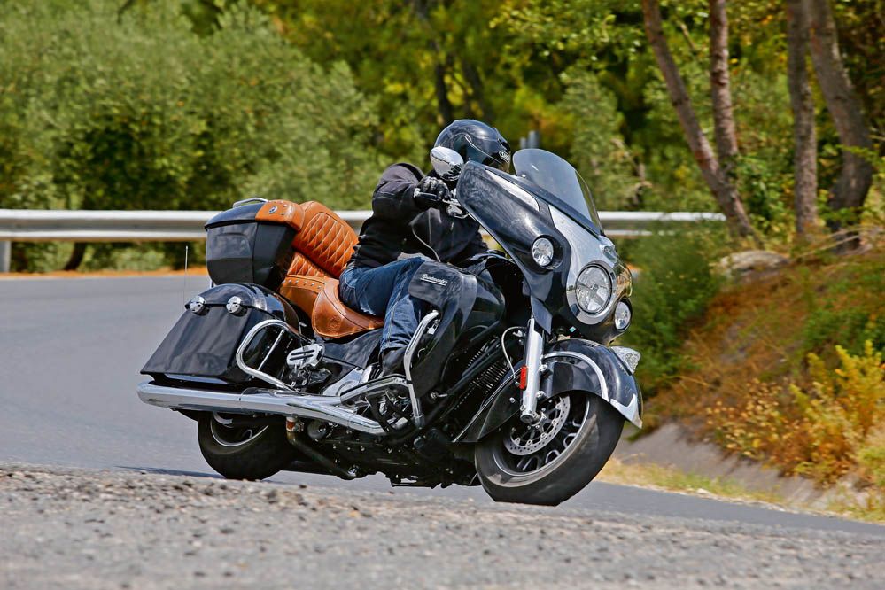 Prueba de la Indian Roadmaster. Galería