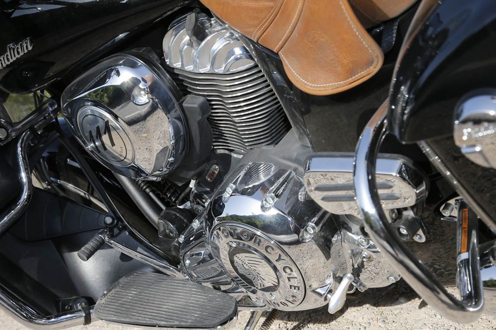 Prueba de la Indian Roadmaster. Galería