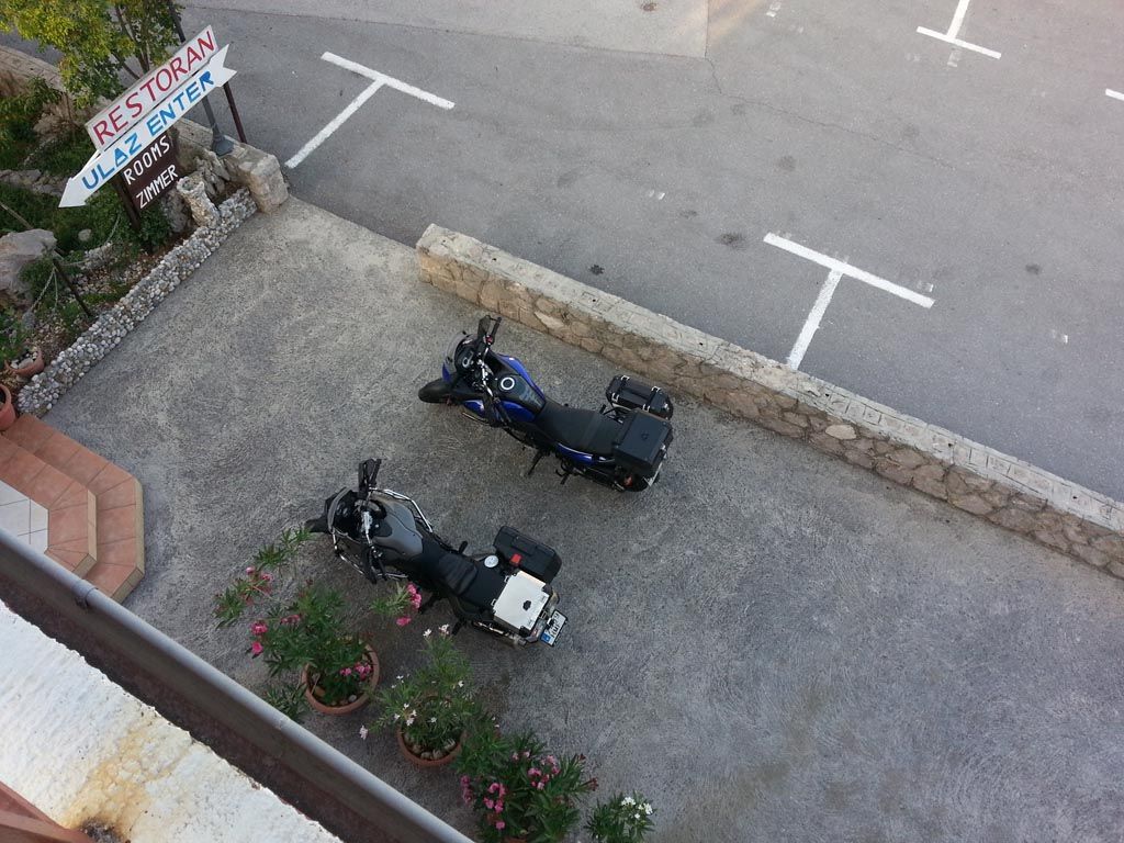 Este de Europa en moto