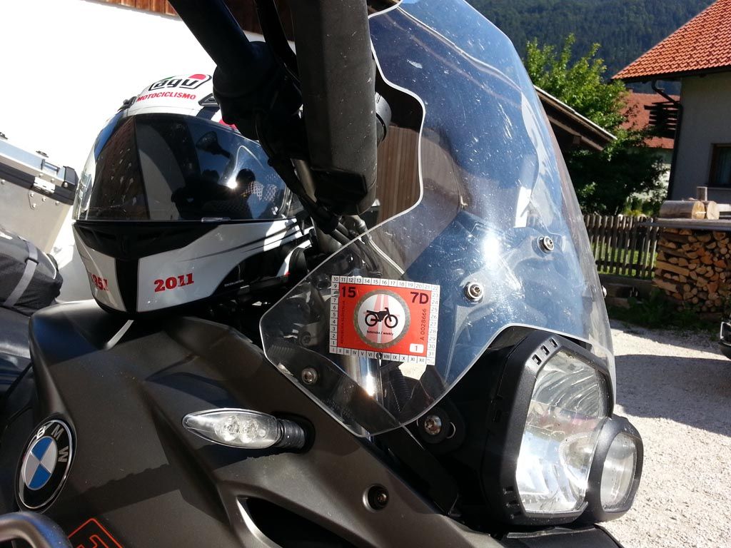 Este de Europa en moto