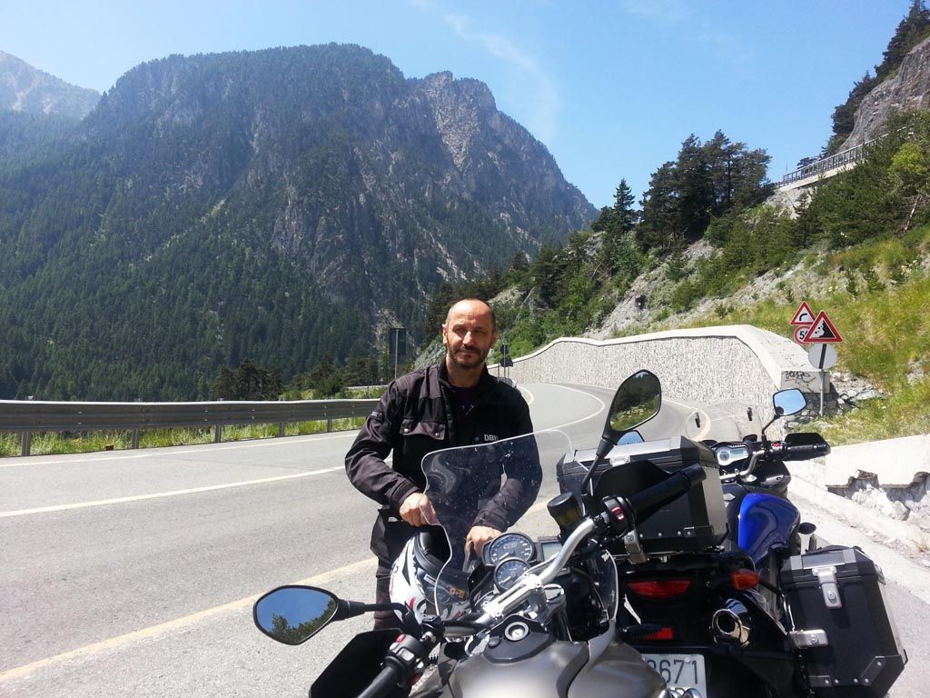 Este de Europa en moto
