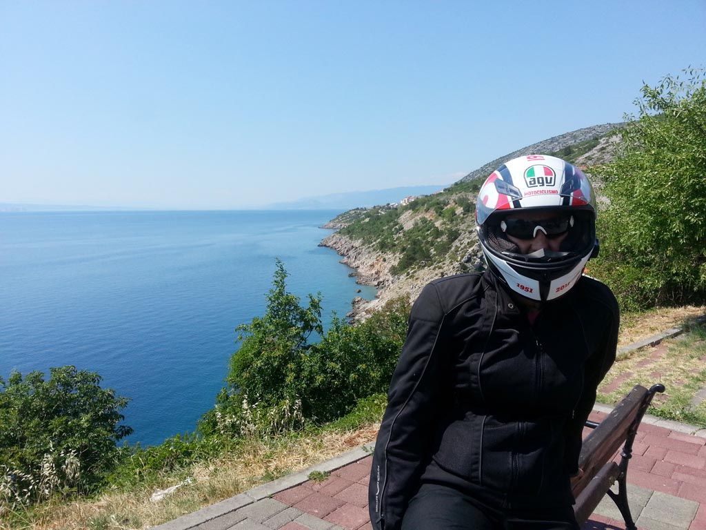 Este de Europa en moto