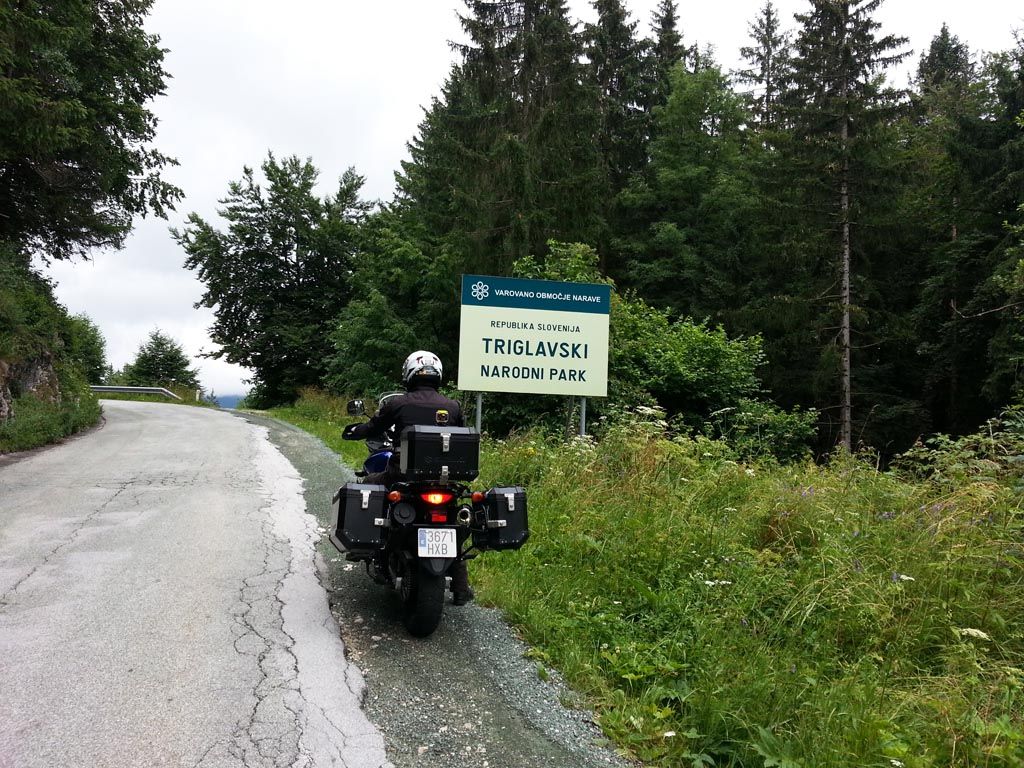 Este de Europa en moto