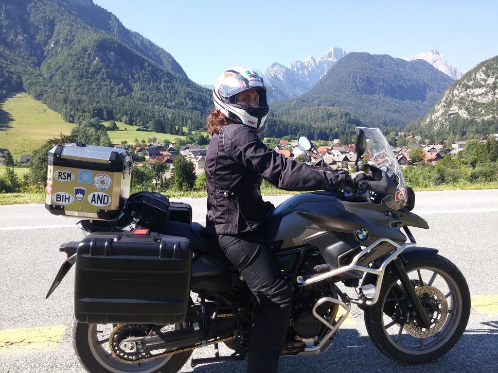 Este de Europa en moto